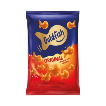 Soletti Goldfish Original, gesalzen, 100g Produktbild, Vorderseite der Verpackung
